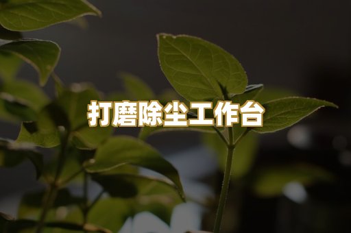 打磨除尘工作台